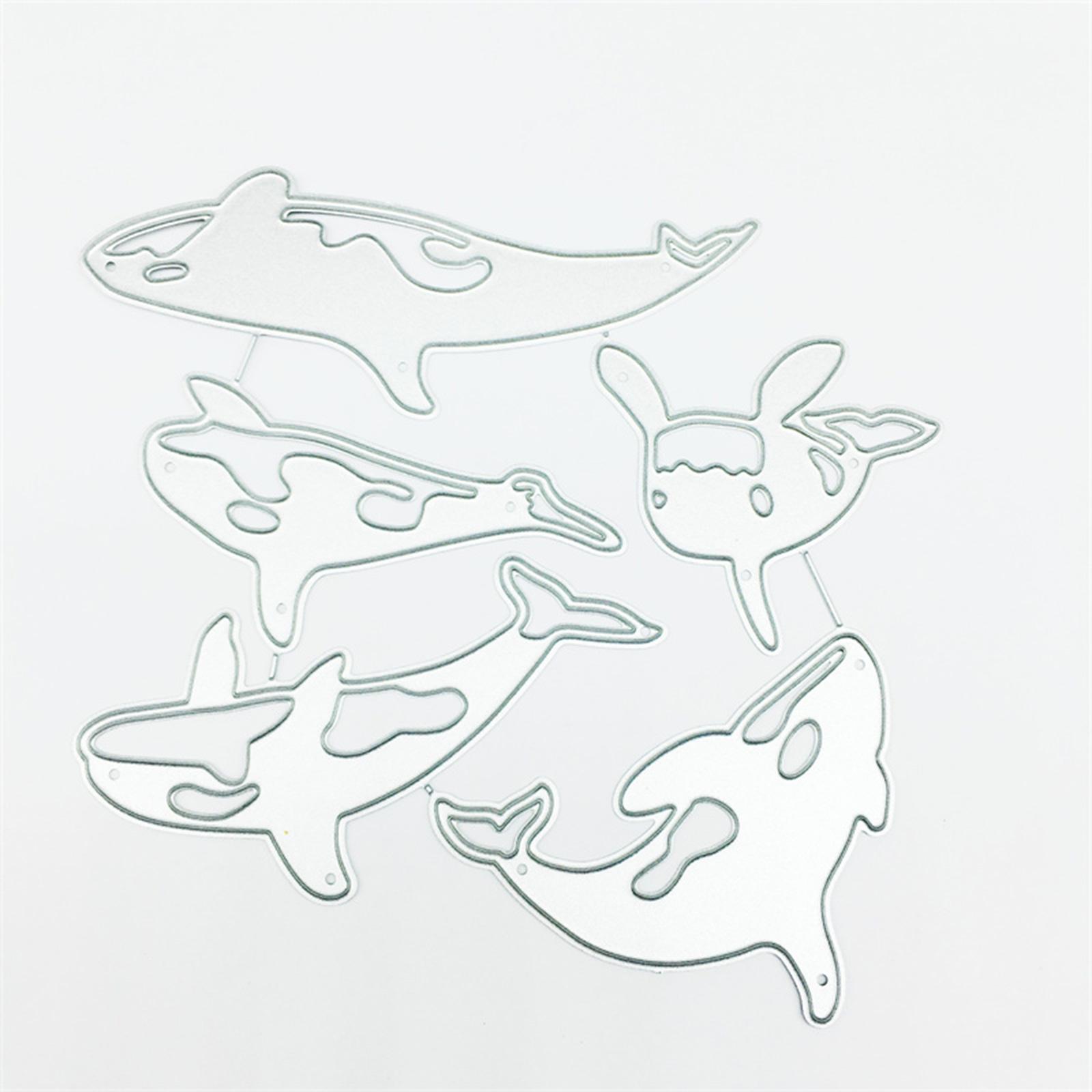 

Режущие штампы серии Animal Fish Shrimp Metal Высечка Трафареты для тиснения - для DIY Скрапбукинг Альбом Карточка Фото Украшение