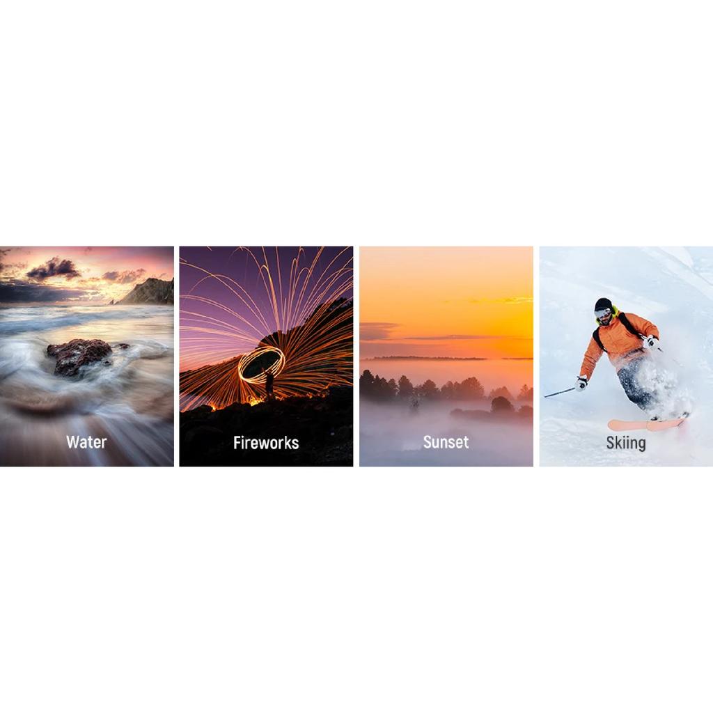 Neewer 4-Piece Lens Filter ND Filter Kit for GoPro Hero 10 9 Multi-Coated Filter Set ND4-ND32 Neutral Density Lens Filt
