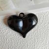 Acrylic Heart Pendant & Bead Set for DIY Charm Necklaces, Phone Chains & Accessories
