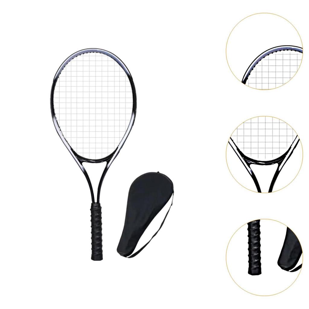 Tennis Racket Only with Storage Bag Practical High Strength Nylon Strings for Outdoor Game Recreational Backyard Summer Training