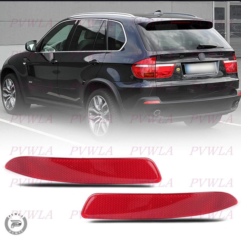 For BMW X5 E70 2008 2009 2010 2011 2012 Rear Bumper Reflector No Bulb Car Accessories 63147158949 63147158950