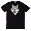 T-Shirt Wolf Motiv Einsamer Wolf Husky Outdoor Geschenk BaumwolleWird in neuem Fenster oder Tab geöffnet