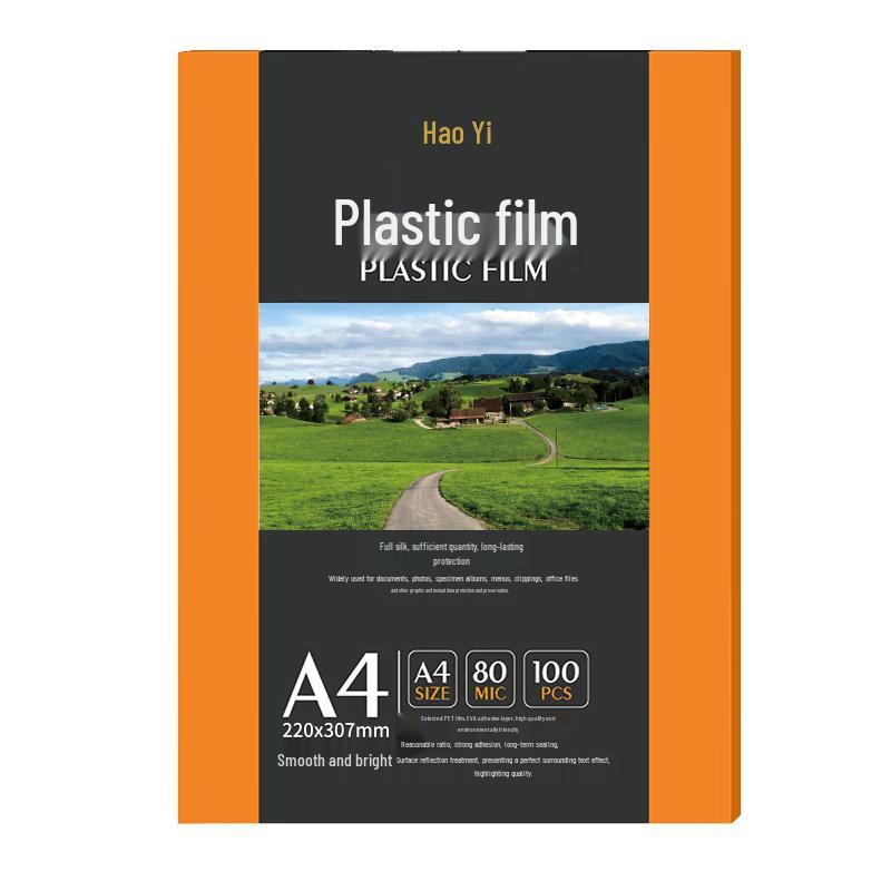 HOOYE A4 80mic High-Transparent Laminating Pouches