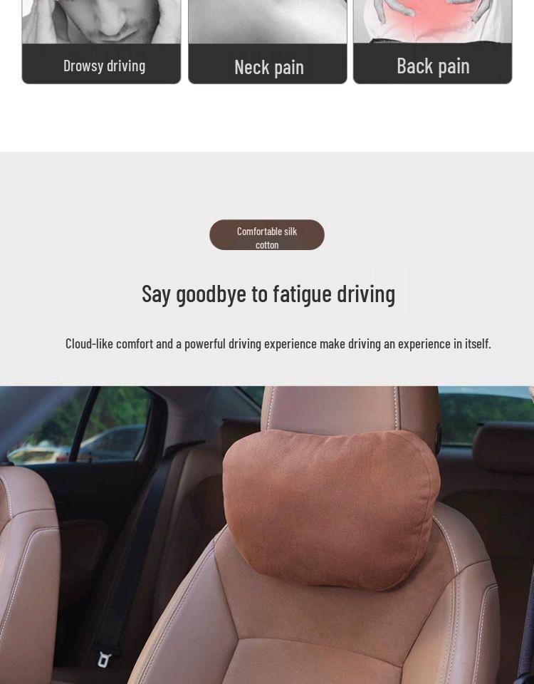 Infiniti Q50L/QX50/QX60/Q70L Car Headrest & Lumbar Support Cushion Set