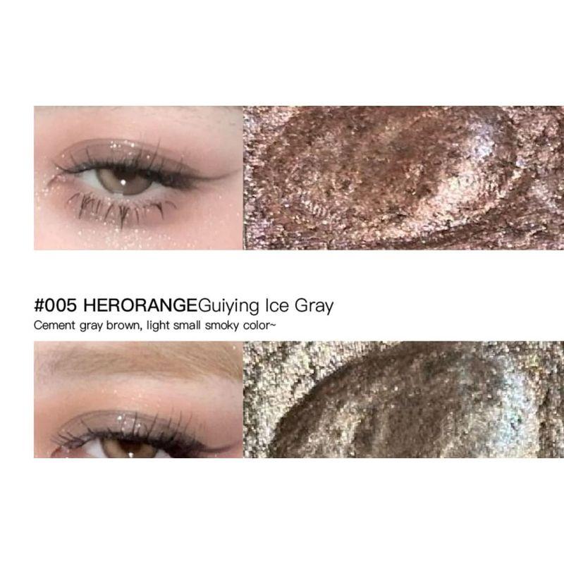 HERORANGE - Light Luxury Glitter Monochrome Eyeshadow - 7 Colors