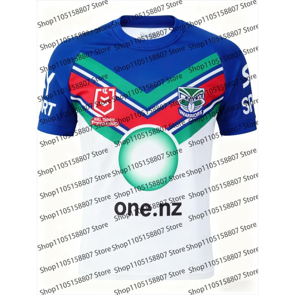 2026 Summer Men's Bestseller New Zealand Warriors Rugby Training Uniform T-shirt for Both Men and Women Quick-drying Top