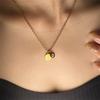 Hot Stainless Steel Mustard Seed Pendant Necklace Unisex Unique Trendy Versatile Inspirational Jewelry Wholesale