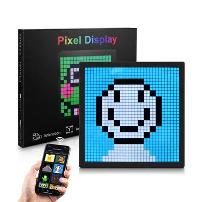 Smart RGB USB LED Matrix Pixel Display Panel Světlo Bluetooth Aplikace Programovatelné Anime Textové hodiny Graffiti Art Digital Screen Sign