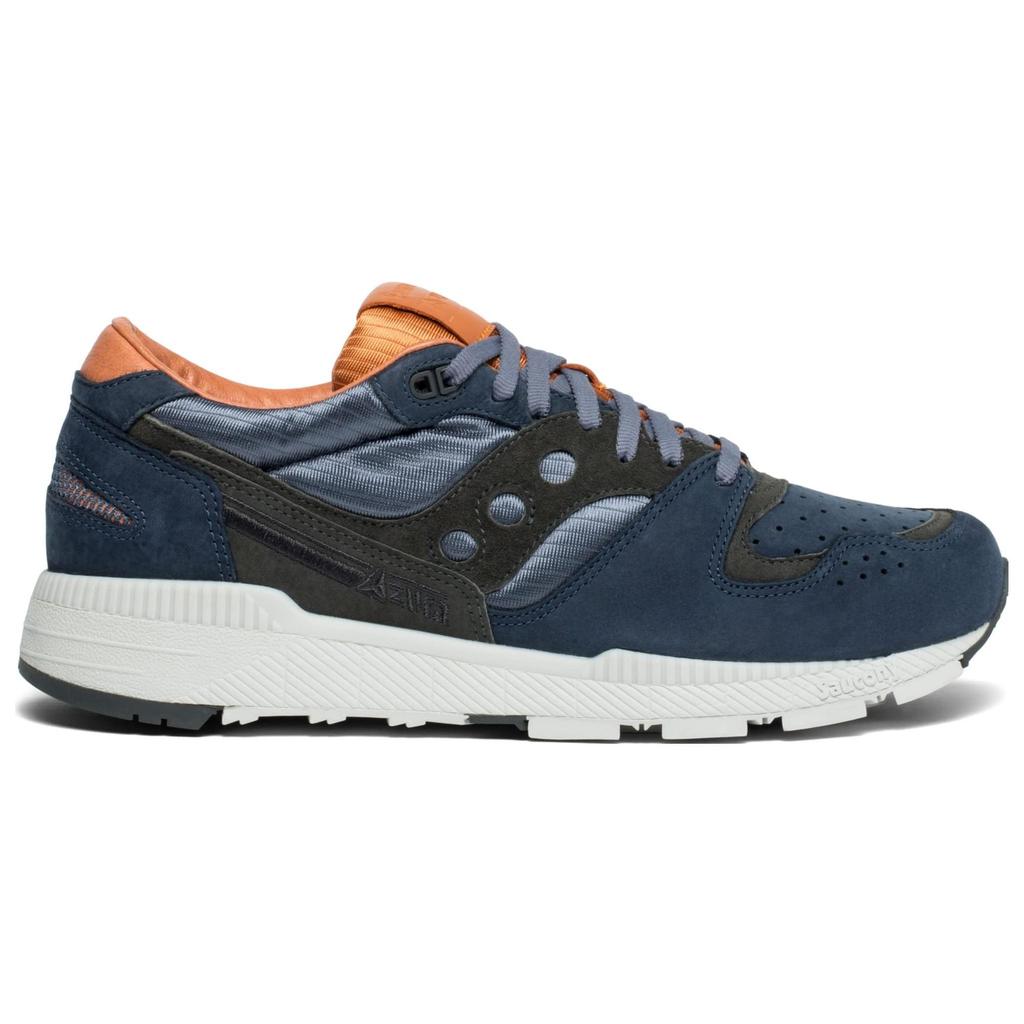 Saucony Azura Weathered Luxury - Navy Brown Men Sneakers Blue S70465-2