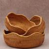 Bread Holder Ventilated Design Multipurpose Storage Basket Natural Fiber For Kitchen Dining Room