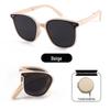 UV Protection Foldable Women's Sunglasses - Lightweight, Fashionable & Compact for Summer