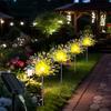 Solar Firework Fairy Lights 240-400 LED Outdoor Garden Decoration 8 Flashing Modes Lawn Pathway Lights Patio Party Wedding