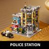 Brick Town Police Station House Buildings Sets,City Apartment Store Model Modular Buildings Blocks Gift for Adults Kids 3200PCS