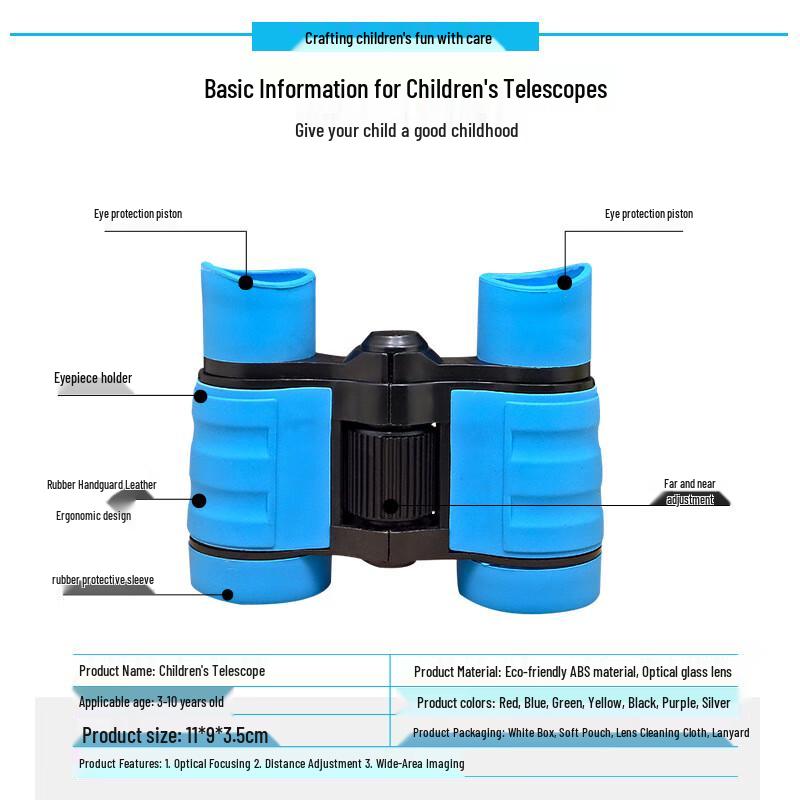 KUN GUANG Kids' 4x30 Outdoor Binoculars