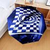 1PC Ports Fc Crest Printed Umbrella Folding umbrella, automatic umbrella 8-Frame for Travel, camping Fan gifts Christmas Gifts