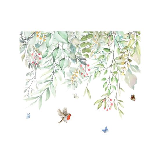 Autocollant pour abattant de WC Fleurs Autocollant Mural de Salle de Bain Adhésif DIY Imperméable Décalcomanies Florales pour Abattant de WC Décoration de Chasse d'Eau de Salle de Bain