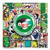 50pcs Waterproof Billiards & Sports Graffiti Stickers for Skateboards, Phone Cases, and Luggage.