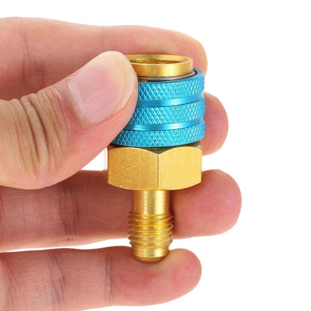 Niederdruck Schnellkuppler R1234YF auf R134A Schnelladapter R134a