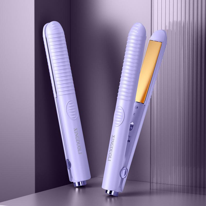 Dual-Use Automatic Hair Straightener & Curler with Wet/Dry Four-Temperature Settings 