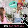 Grab The Mic Karaoke Hra, Zábavná Desková Hra pro Děti i Dospělé, Perfektní pro Párty & Narozeniny