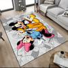 1 szt. Dywanik z Myszką Miki, Dywanik do Pokoju Dziecięcego i Sypialni, Trwały, Odporny na Plamy i Łatwy do Czyszczenia, Salon