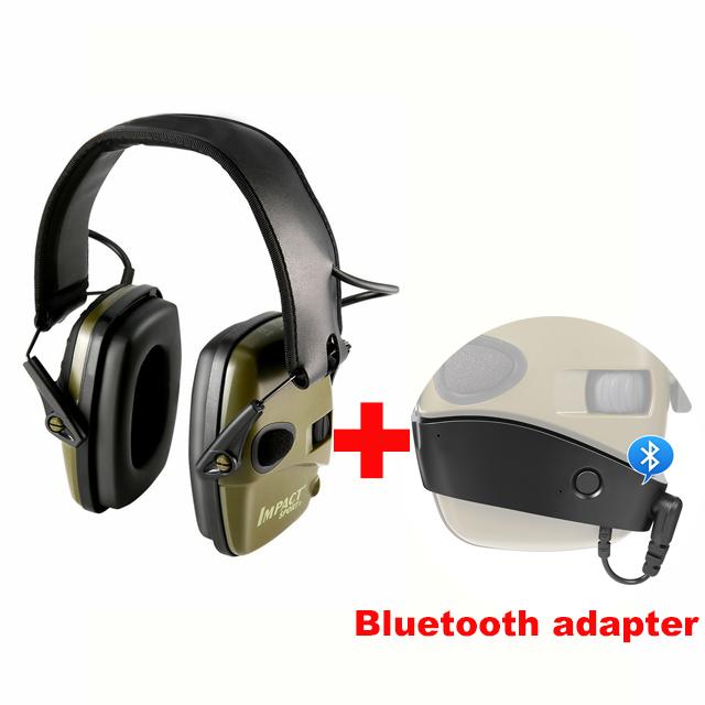 Tactical Electronic Shooting Earmuff Anti-noise Headphone Sound Amplification Hearing Protection Headset Foldable impact sports