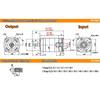 Nema23 Nema34 Planetary Gearbox Step-down Gearbox Motor Reducer Less 7 Arcmin for Stepper Motor 60/80/90 400W 750W Servo