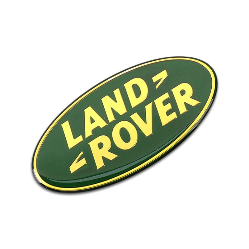 Lesklý emblém odznak nálepka logo auta Predná mriežka chladiča Príslušenstvo pre Land Rover Freelander 2 L2 L319 LF Range Sport Evoque L322 Discovery yellow