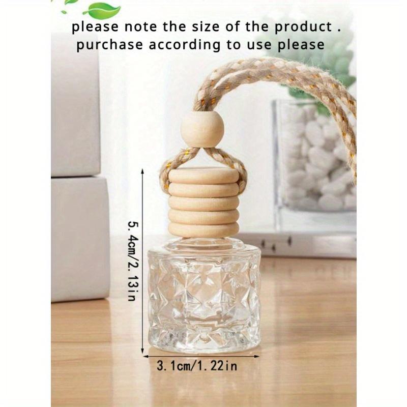 1pc Empty Perfume Bottle Design Car Hanging Ornament