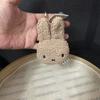 Kawaii Miffy Rabbit Head Doll Backpack Pendant Bag Decorative Accessories Keychain Gift Toys Birthday Gifts