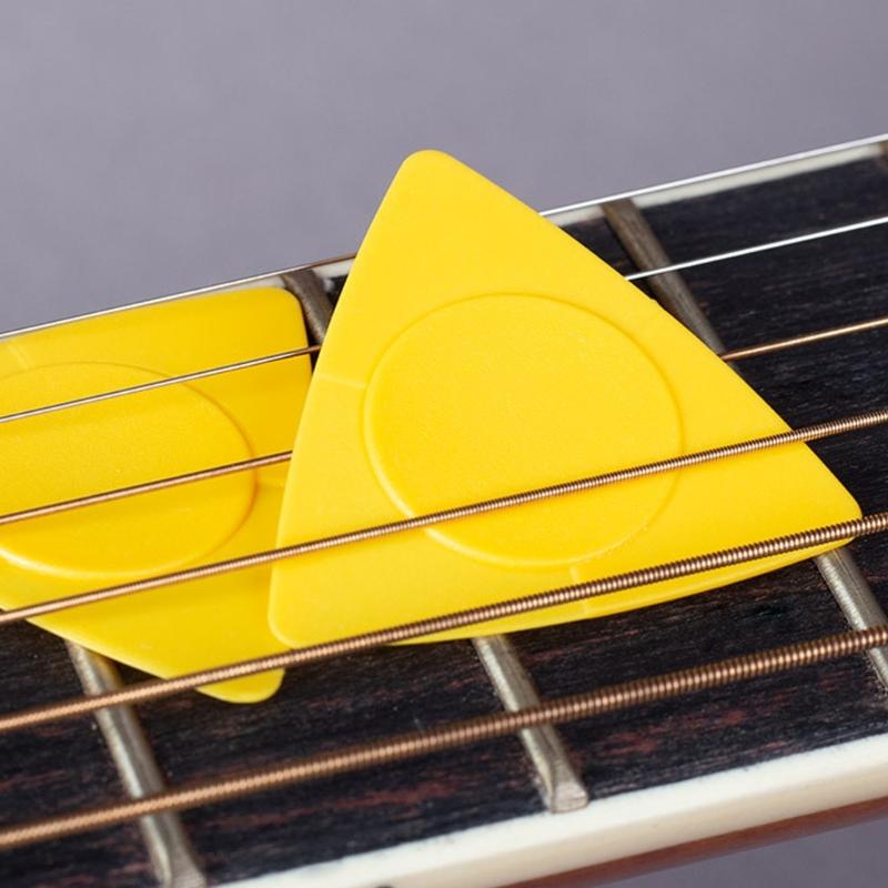 Púa de Guitarra Triangular Antideslizante Púa de Guitarra para Actuaciones en Escenario para Mejorar la Experiencia de Tocando