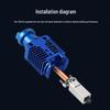 3D Printer Extruder Head Kit HSRQ0093 TZ-E3/V6 -2.0
