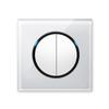 2025 LED Home Use Glass Panel Wall Light Switches Electric 220V Wall and Socket Durable  Product