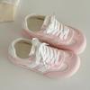 Ballet puff little white shoes women's summer thin breathable new niche skirt versatile board shoes