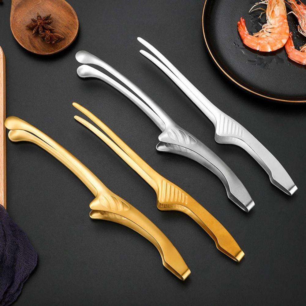 Klip na jídlo BBQ, nerezová ocel 304, klip na grilování, nové grilovací kleště