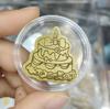 999 Pure Gold Phone Sticker for Health, Peace, and Joy - Popular Small Gift