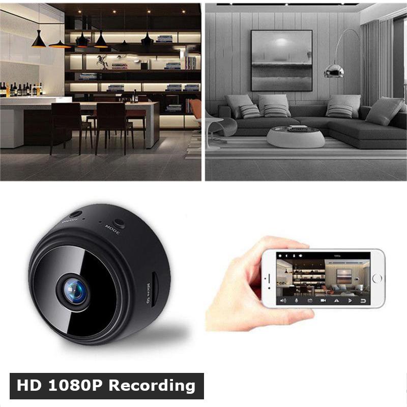 Night Vision Security Camera 1080P HD Wireless WiFi Mini Camera IP Network Monitor Camera A9
