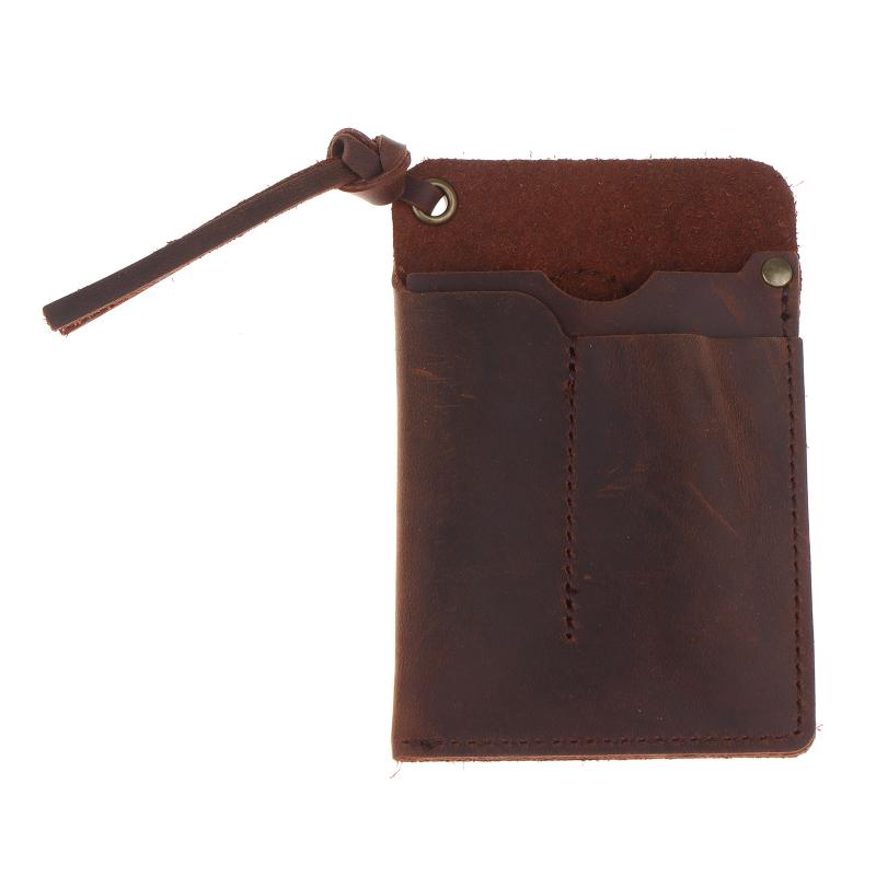 EDC Tool Genuine Leather Organizer Sheath Handmade Pouch with Belt Clip for Utility and Storage