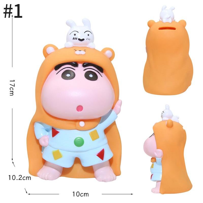 Crayon Shin Chan Pen Holder Pencil Box Desktop Storage Box Crayon Shin Chan Piggy Bank Desk Accessories Pen Holder