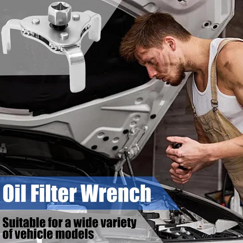 Oil Filter Wrench Removal Tool Oil Filter Change Set Sturdy Oil Filter Claw Change Set Car Accessories For SUVs Buses