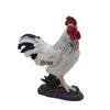 Pastoral Resin Rooster & Hen Garden Statues