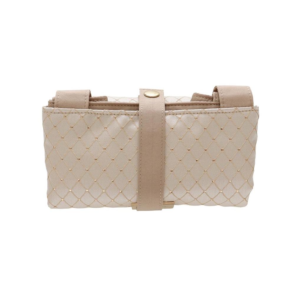 Paul Joe Accessoires Eco Bag Shopping Bag A4 Size Quilted Pattern Ladies Beige & 001702-0001