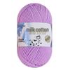 Filato di Cotone Lattiginoso a 5 Fili per Maglia & Uncinetto - Kit Fai da Te per Sciarpa, Coperta Lavorate a Mano di Spessore Medio