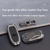 Zinc Alloy Leather NFC Key Case for IM LS6 MAX LS7 PRO L7 Dynamic Car Remote Protection Cover Bag Shell Keychain Accessories