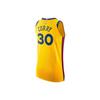 Nike NBA City Edition Connected Jersey Stephen Curry #30 Golden State Warriors Straight-Cut Basketball Vest Men Tops Yellow AH6052-728