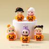 New Halloween cute ornament, funny pumpkin DIY ornament accessories resin handicraft small ornament