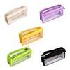 Large Capacity Pencil Bag Pen Case Clear Pencil Case Cartoon Pencil Box 6-Layer Pencil Pouch School Office Supplies