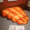 3D Simulation Bread Plush PillowSoft Butter Toast Bread Food Pillow Lumbar Back Cushion Stuffed Toy designed for Home Decor