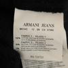 ARMANI JEANS Long sleeve Zip hoodie S black Men's Used
