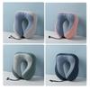 Pillow Portable U-Shaped Neck Pillow for Adults Ergonomic Travel  Office Nap Support Comfort for Neck Protection Neck  The Pillowcase Is Removable